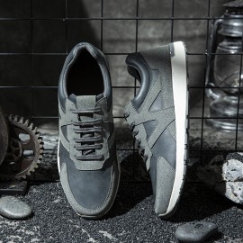 Men Classic Forrest Shoes Comfy Non Slip Lace Up Sports Casual Sneakers