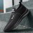 Men Breathable Fly Weave Soft Bottom Cushioned Comfy Running Casual Sports Sneakers