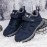 Men Soft Sole Thicken Warm Lining Hard Wearing Patchwork Outdoor Hiking Boots Snow Boots