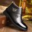 Men Warm Plush Lining Casual Soft Sole Business Ankle Boots