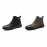 Men Retro Stylish Gradual Change Shoe Toe Casual Leather Ankle Boots