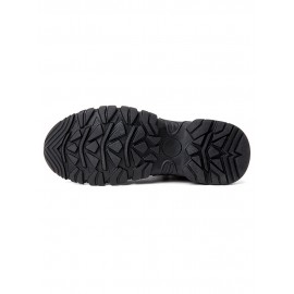 Men Warm Plush Lining Side Zipper Leather Boots