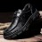 Men Genuine Leather Slip Resistant Casual Business Oxfords