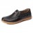 Menico Men Genuine Cow Leather Slip On Soft Sole Comfy Non Slip Casual Oxfords