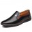 Men Microfiber Leather Breathable Soft Sole Non Slip Comfy Driving Casual Business Shoes