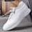 Men Cowhide Breathable Soft Bottom Lace Up Comfy Sports Casual Leather Shoes