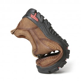 Men Genuine Leather Slip Resistant Soft Sole Casual Business Shoes