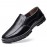 Men Cowhide Leather Breathable Soft Sole Comfy Slip On Casual Business Shoes