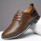 Men Microfiber Leather Non Slip Business Casual Shoes